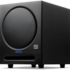 PreSonus Eris Sub 8BT — 8" Inch Powered Subwoofer, Powered Sub, Active Subwoofer, Wireless, Bluetooth, Home Audio, Bass Speaker, Home Theater, Music Production, Gaming