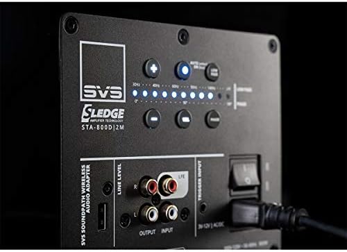 SVS 3000 Micro Sealed Subwoofer with Fully Active Dual 8" Drivers (Piano Gloss Black) - Image 3